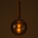 Bayerlux lamp "Javier" E14 40W gold-gilded 15x15x35-185 cm