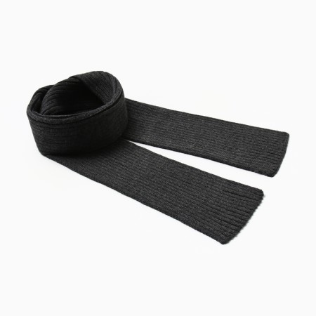 Women's scarf minku, gray color, 180*18