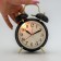 An alarm clock "Pennant", with backlight, D-9 cm, 17 x 11.5 cm, black