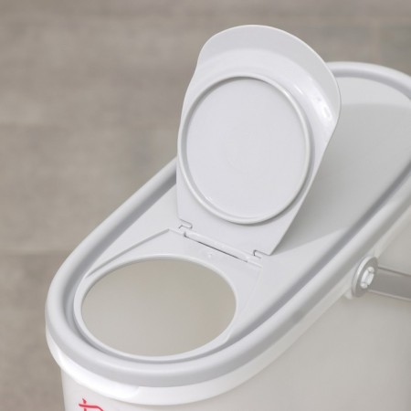 Container for washing powder, 5 l, 11 × 24.6 × 32 cm, color gray color-12