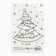 Postcard "Happy New Year!", Funny Christmas tree, 10 x 15 cm, New Year