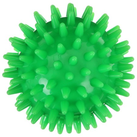 Massage ALYTOP "Hedgehog", D = 7 cm, 41 g, green color-2