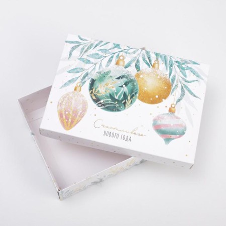 Folding box "New Year's magic", 21 x 15 x 7 cm, New Year-3