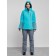 Ski costume female winter, size 50, blue color