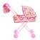 Stroller for dolls with a bag "Mermaid" universal, metal frame