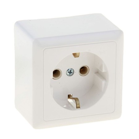 The "hit" Sche RA16-133-B, 16 A, single, external, with salary, white color.