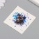 Tattoo on the body color "watercolor. Panther" 6x6 cm