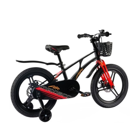 Bicycle 18 ’’ maxiscoo Air Pro, black matte color-3