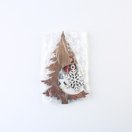New Year's decor "Christmas tree", height 15 cm.-6