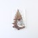 New Year's decor "Christmas tree", height 15 cm.