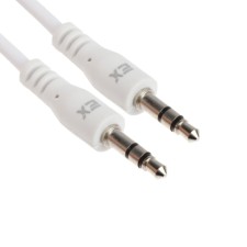 Audio EXPLOYD EX-K-473, Jack 3.5 mm (M) -Jack 3.5 mm (M), 1m, white