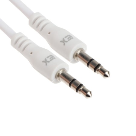 Audio EXPLOYD EX-K-473, Jack 3.5 mm (M) -Jack 3.5 mm (M), 1m, white