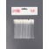 Applicators for lipstick and shine, set - 50 pcs, 9 cm, white color