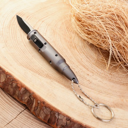 Automatic “bullet” knife 12.5cm, 37mm blade/2mm-1