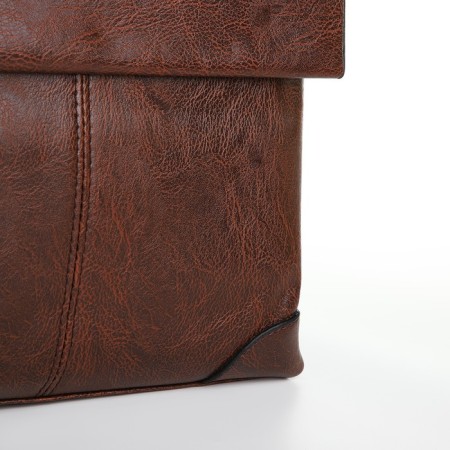 Male bag, brown color-2