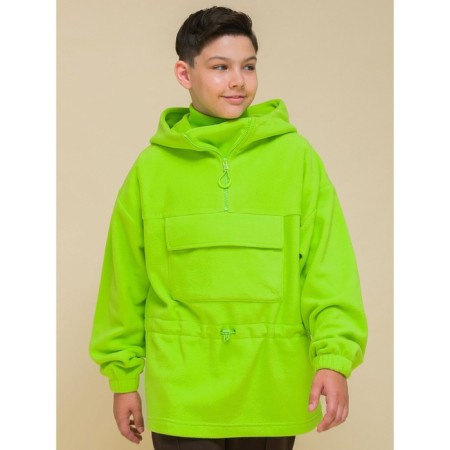 Jacket for boys, height 122 cm, green color-1