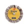 Circle of petal radial tundra, 60 x 30 x 6 mm, P40