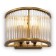 Wall lamp 60W, 2HE14, 15x10 cm, brass