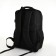 Youth backpack, 2 lightning departments, 4 pockets, with USB, black color