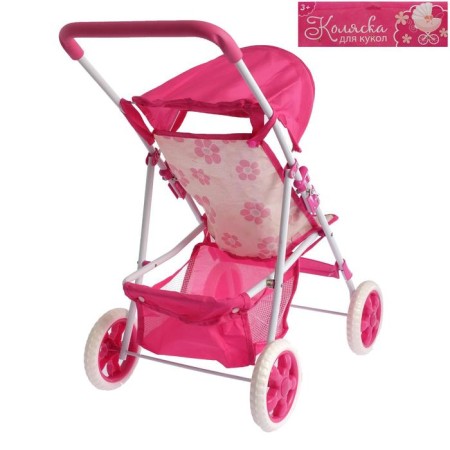 Stroller for dolls summer, metal frame-2