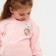Children's costume (sweatshirt, trousers) minku color peach color, height 98