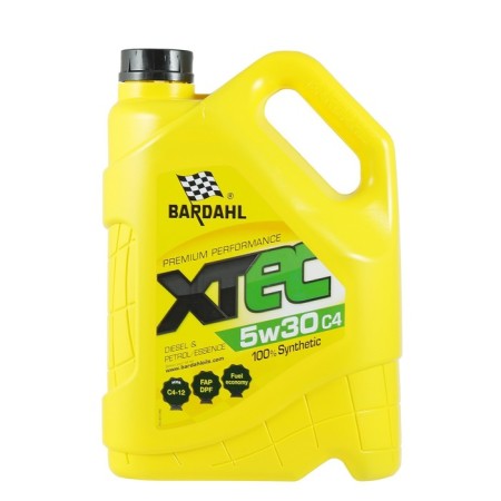 Motor oil Bardahl 5W-30 XTEC C4-12 36153, synthetics, 5 liters
