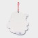 Decorative luminous jewelry (suspension) "Grandfather Frost" 30.5x27.5 cm