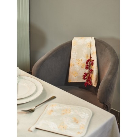 Ashberry kitchen towel, size 45x60 cm, twigs, beige