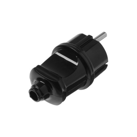 Right fork Smartbuy, 16 a, 250 V, with salary, black-1