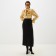 Maxi skirt Women's tweed MIST R.42, black