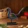 Souvenir "Peacock" wood, on a stand 27x10x35 cm