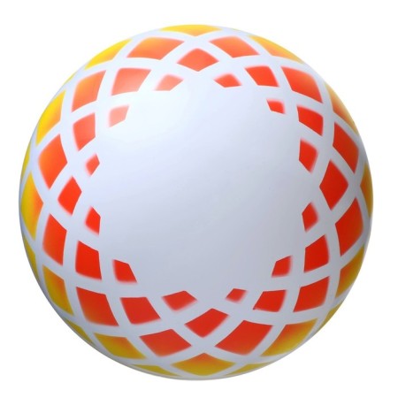 Ball "Basket", diameter 15 cm, Mix color-3