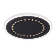 Светильник светодиодный потолочный с пультом Ambrella light, LineTech, FL51407, LED, 56 Вт, 4200Lum, 3000-6400К, цвет чёрный