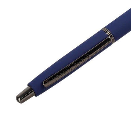 Handle Automatic San Remo 1.0 mm, metal blue case, blue rod, in a tube-3