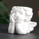 Kashpo - organizer "Dreaming Angel" White, 10cm