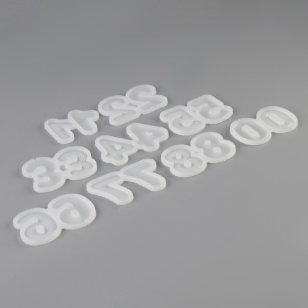 Silicone “numbers”, set, 9 × 5 × 8 cm-1