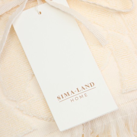 Trure -colored towel SL Home: BOHO "Aivory" 30x60 cm, 100% cotton, 520 g/m2-15