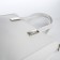 Female bag Textura, tout average size, white color