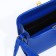 Cross-Body bag on the valve, blue color
