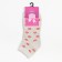 Women's socks, gray color, size 23-25