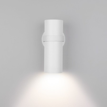 Street wall lamp Elektrostandard, Grin, 120x125x255 mm, E27, white color-2
