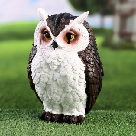 Garden figure "owl plosha" 12x12x20cm ////-1