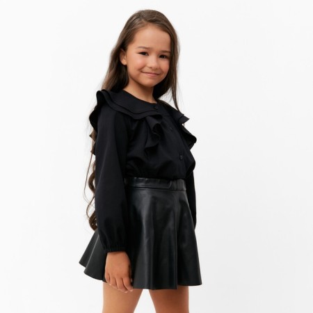 Children's shirt KAFTAN, p. 36 (134-140), black