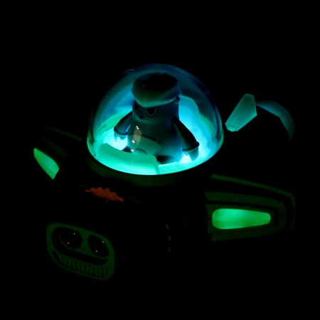 Project "Space Ship", light, color mix-11