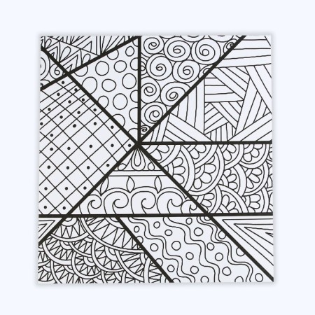 Scrapbooking paper "Geometric patterns", 30.5 x 32 cm, 180 g/m²-3