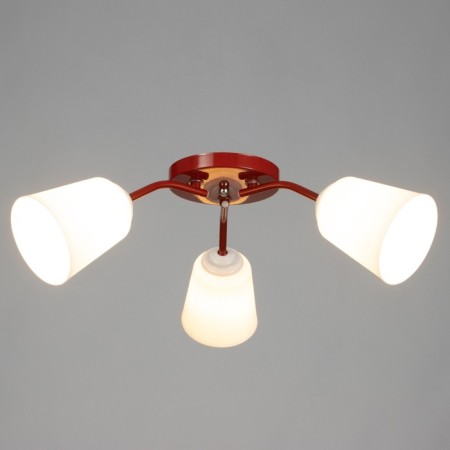 Causte "Online" (Tsil.) 3x15W E27 Model: BR 00286 Red 50x50x15cm-1