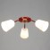 Causte "Online" (Tsil.) 3x15W E27 Model: BR 00286 Red 50x50x15cm