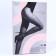 Women's tights "Black rhinestones", black color, size m