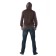Hoods male, size 50, brown color