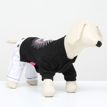 Kombinson "Unicorn", size 10 (DS 25 cm, OG 34 cm, Osh 24 cm), black and white-1
